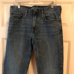 Old Navy Men’s Jeans - straight fit dark wash